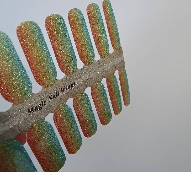 Rainbow Affair, 16er-Nagelfolie, Magic Nail Wraps Exklusivdesign Rainbow Affair, 16er-Nagelfolie, Magic Nail Wraps Exklusivdesign