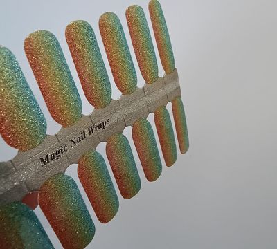Rainbow Affair, 16er-Nagelfolie, Magic Nail Wraps Exklusivdesign Rainbow Affair, 16er-Nagelfolie, Magic Nail Wraps Exklusivdesign