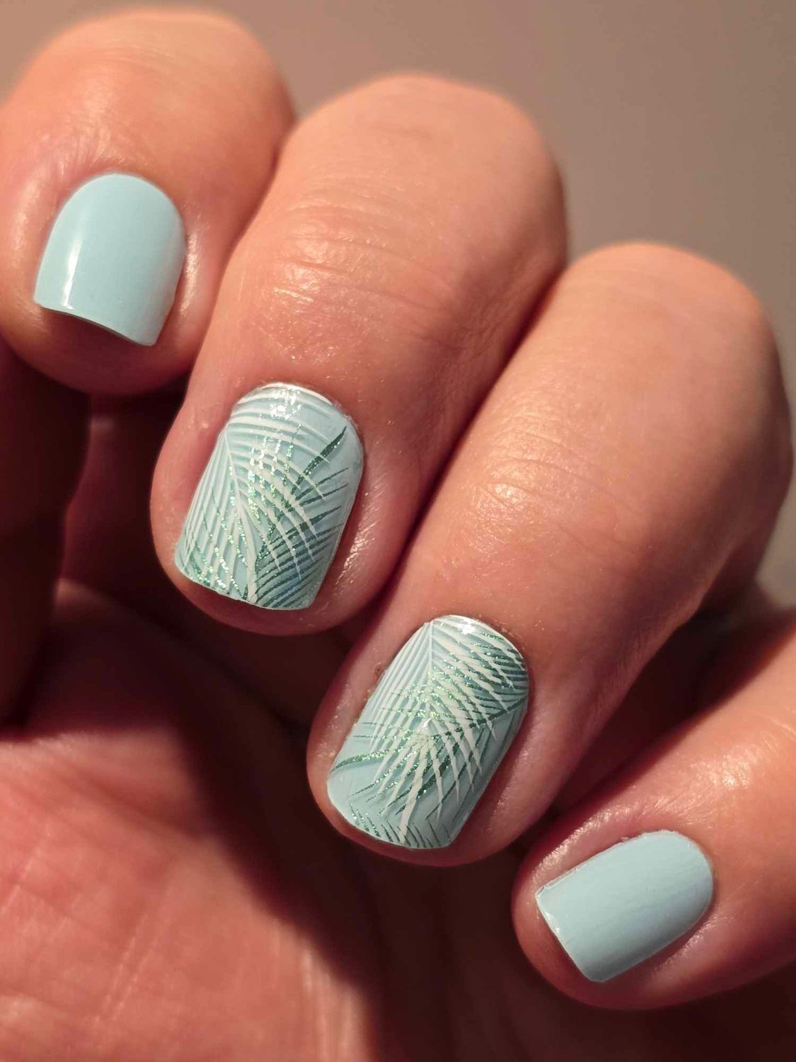 Paradise is calling, Overlay, 16er-Nagelfolie Magic Nail Wraps Exklusivdesign