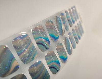 Glimmering Sky, UV-Gel-Folie, 20er-Nagelfolie Magic Nail Wraps, NG200552 Glimmering Sky, UV-Gel-Folie, 20er-Nagelfolie Magic Nail Wraps, NG200552