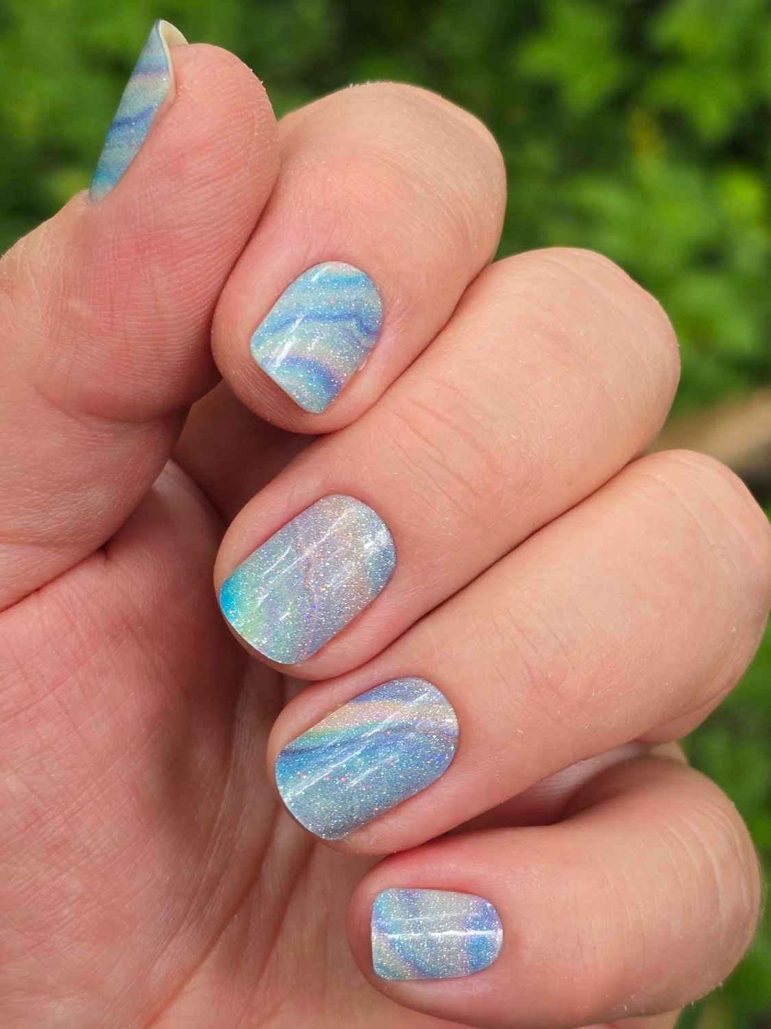 Glimmering Sky, UV-Gel-Folie, 20er-Nagelfolie Magic Nail Wraps, NG200552
