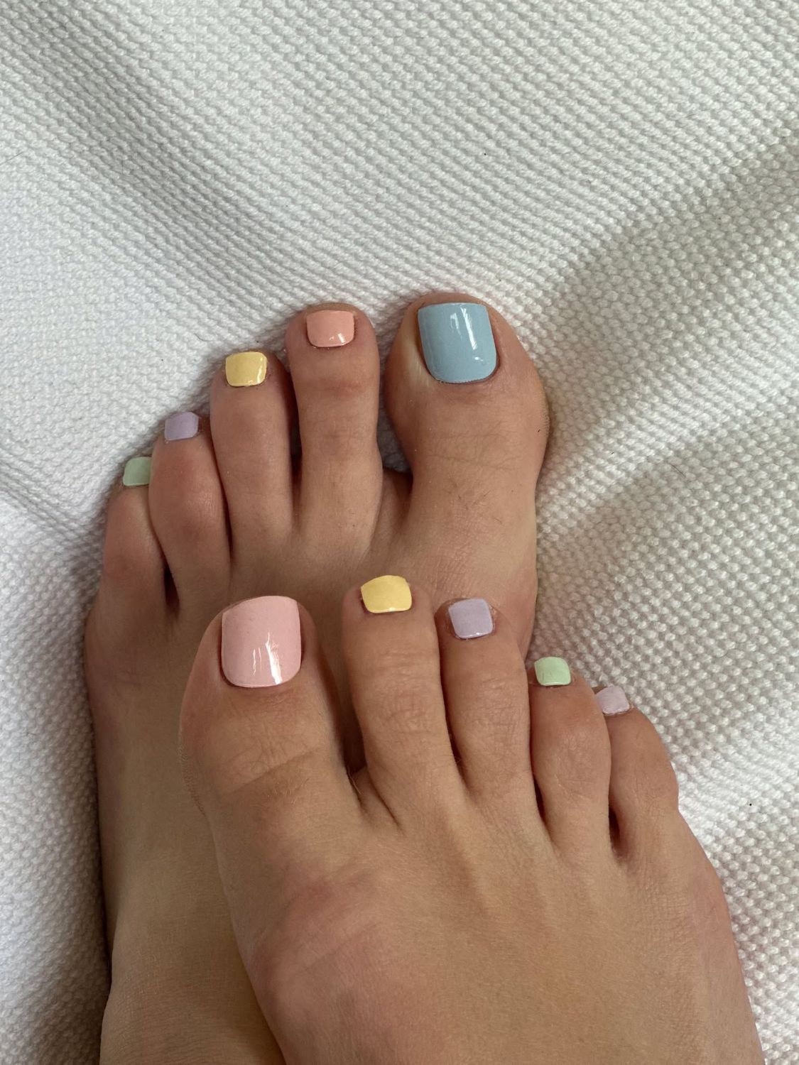 Marshmellow Kiss, UV-Gel-Folie für Füße, 32er-Nagelfolie Magic Nail Wraps, NGF200014