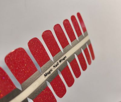 Harmonia, 16er-Fussfolie, Magic Nail Wraps Exklusivdesign