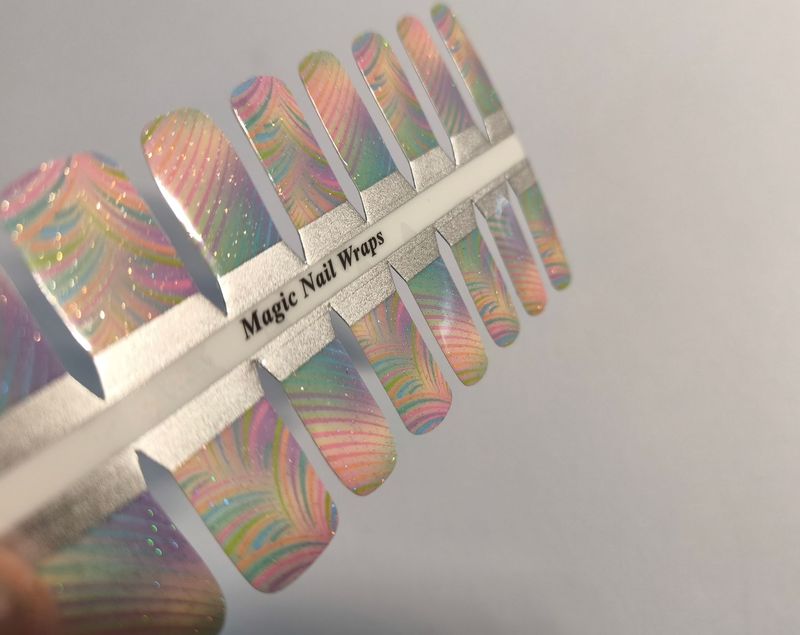 Crazy Unicorn, 16er-Fussfolie, Magic Nail Wraps Exklusivdesign Crazy Unicorn, 16er-Fussfolie, Magic Nail Wraps Exklusivdesign