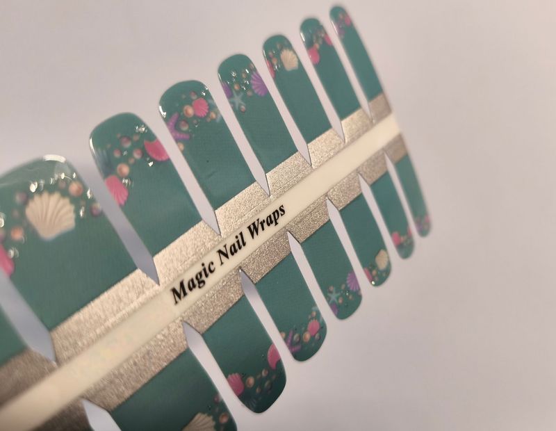 Tamina Beach, 16er-Fussfolie, Magic Nail Wraps Exklusivdesign Tamina Beach, 16er-Fussfolie, Magic Nail Wraps Exklusivdesign