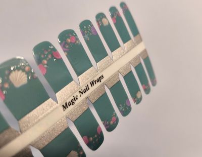 Tamina Beach, 16er-Fussfolie, Magic Nail Wraps Exklusivdesign Tamina Beach, 16er-Fussfolie, Magic Nail Wraps Exklusivdesign