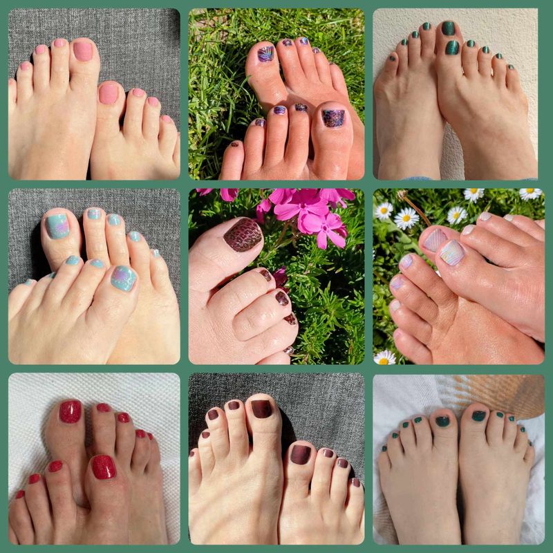 9-teiliges 16er-Fussfolien-Set Magic Nail Wraps Exklusivdesigns der exklusiven Fussfolien-Kollektion Wild Steps 9-teiliges 16er-Fussfolien-Set Magic Nail Wraps Exklusivdesigns der exklusiven Fussfolien-Kollektion Wild Steps