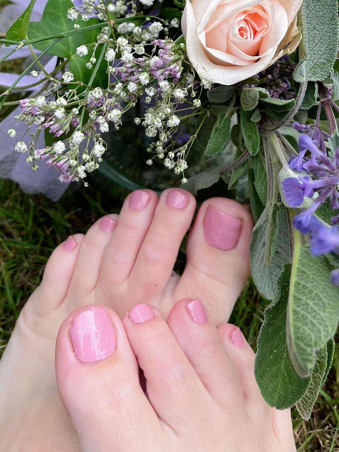 Niara, 16er-Fussfolie, Magic Nail Wraps Exklusivdesign