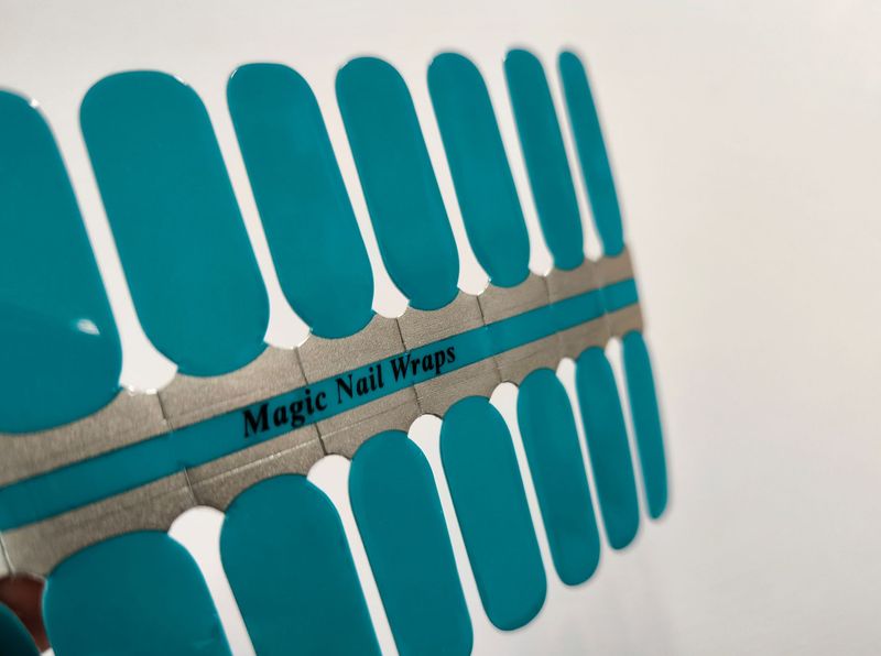 Curaçao, 16er-Nagelfolie Magic Nail Wraps Exklusivdesign Curaçao, 16er-Nagelfolie Magic Nail Wraps Exklusivdesign
