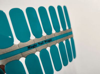 Curaçao, 16er-Nagelfolie Magic Nail Wraps Exklusivdesign Curaçao, 16er-Nagelfolie Magic Nail Wraps Exklusivdesign