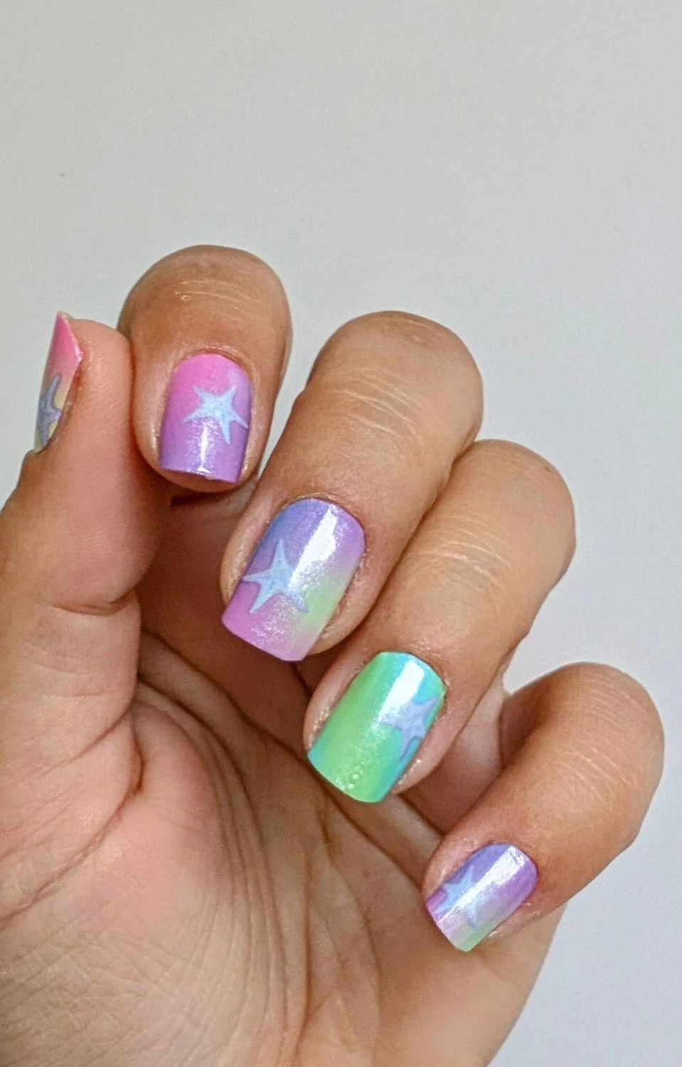 Unicorn Sky, 16-er Nagelfolie Magic Nail Wraps