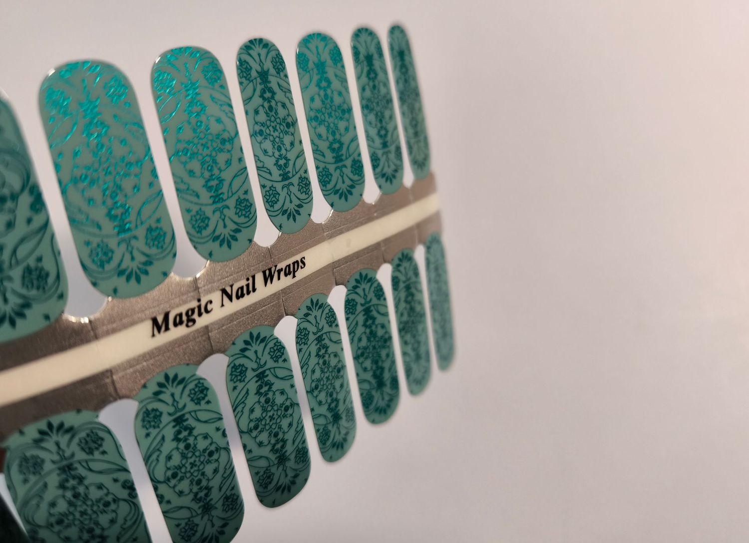 Awesome Aqua Mint,  16er-Nagelfolie Magic Nail Wraps Exklusivdesign