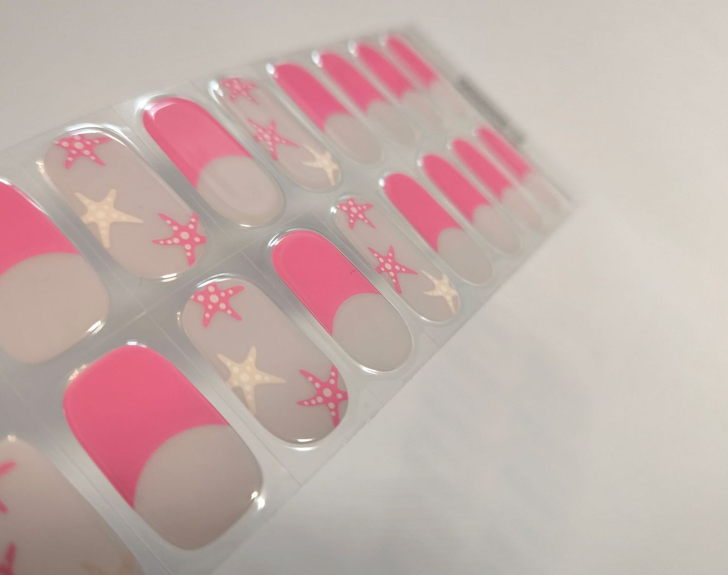 Tide, semitransparente UV-Gel-Folie, 20er-Nagelfolie Magic Nail Wraps NG200610
