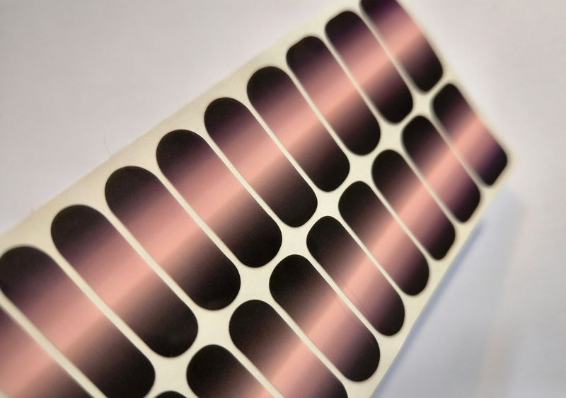 Aubergine Kiss, 22er-Premium Nagelfolie Magic Nail Wraps Aubergine Kiss, 22er-Premium Nagelfolie Magic Nail Wraps