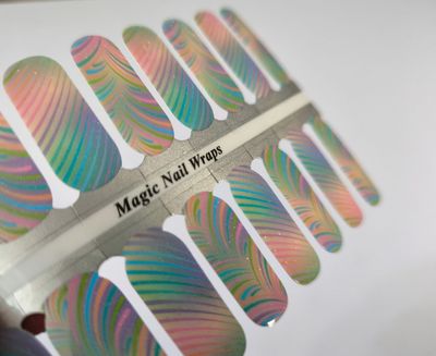 Crazy Unicorn 2.0, 16er-Nagelfolie Magic Nail Wraps Exklusivdesign Crazy Unicorn 2.0, 16er-Nagelfolie Magic Nail Wraps Exklusivdesign