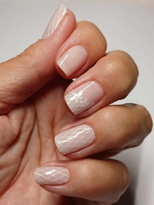 Bijou, semitransparente UV-Gel-Folie, 20er-Nagelfolie Magic Nail Wraps NG200583