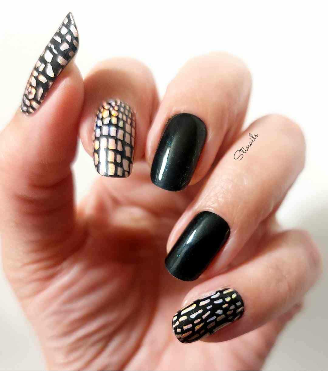 Billie Jean, Overlay, 16er-Nagelfolie Magic Nail Wraps Exklusivdesign