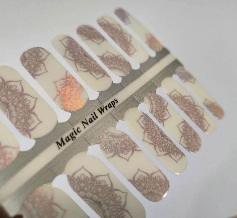 Azizam, Overlay, 16er-Nagelfolie Magic Nail Wraps Exklusivdesign