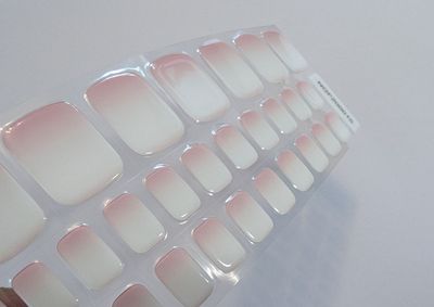 Baby Kiss, UV-Gel-Folie für Füße, 32er-Nagelfolie Magic Nail Wraps, NGF200015