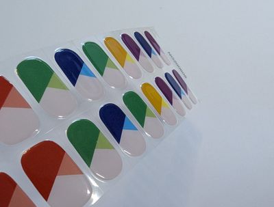 Colour me French, UV-Gel-Folie, 20er-Nagelfolie Magic Nail Wraps NG200608 Colour me French, UV-Gel-Folie, 20er-Nagelfolie Magic Nail Wraps NG200608