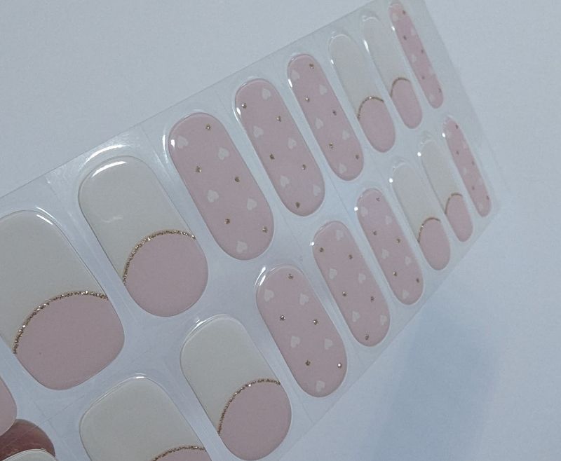 Tender Love, UV-Gel-Folie, 20er-Nagelfolie Magic Nail Wraps NG200548 Tender Love, UV-Gel-Folie, 20er-Nagelfolie Magic Nail Wraps NG200548