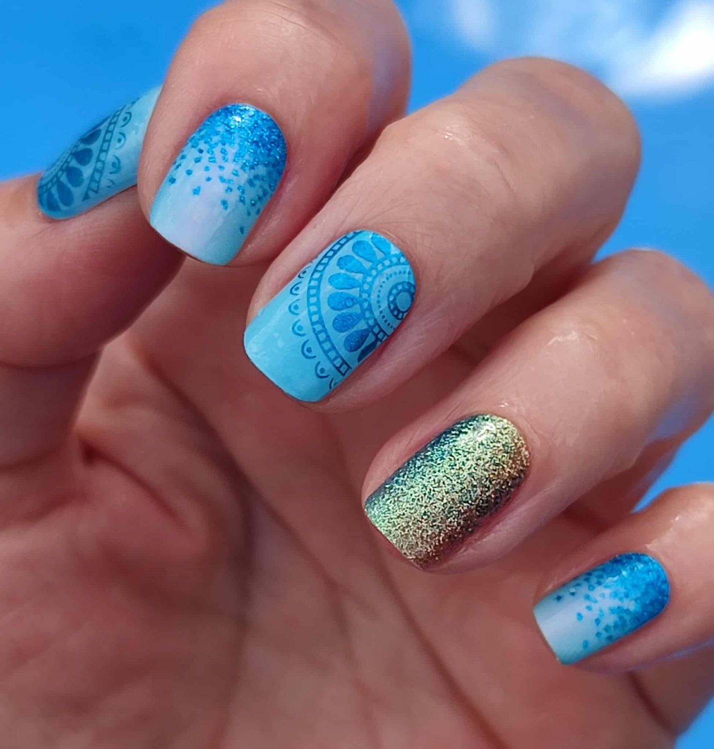 Shirin, Overlay, 16er-Nagelfolie Magic Nail Wraps Exklusivdesign