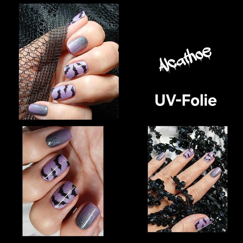 Alcathoe, UV-Gel-Folie, 30er-Nagelfolie, Magic Nail Wraps, NG300058 Alcathoe, UV-Gel-Folie, 30er-Nagelfolie, Magic Nail Wraps, NG300058