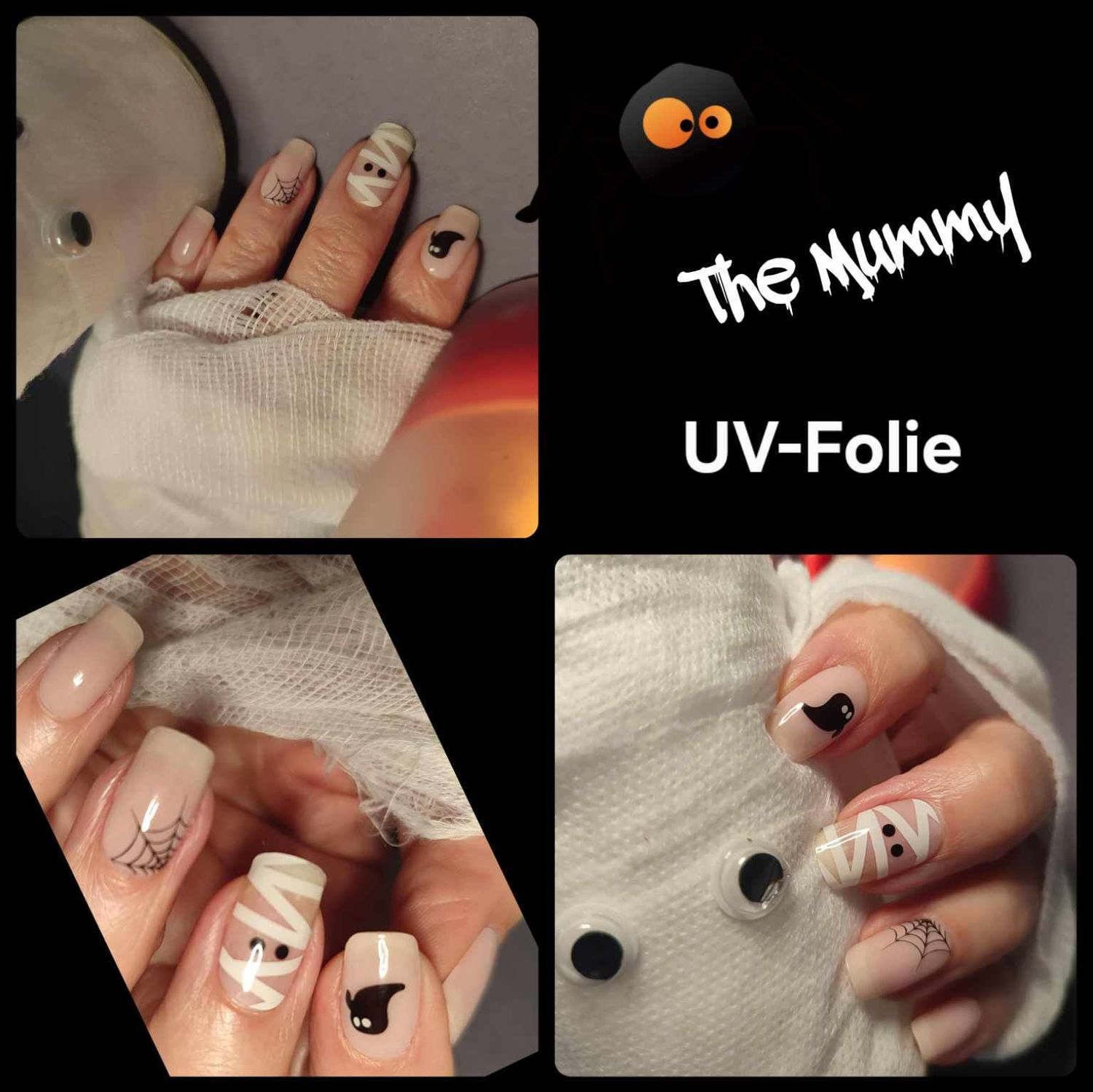 The Mummy, semitransparente UV-Gel-Folie, 20er-Nagelfolie Magic Nail Wraps NG200605 The Mummy, semitransparente UV-Gel-Folie, 20er-Nagelfolie Magic Nail Wraps NG200605