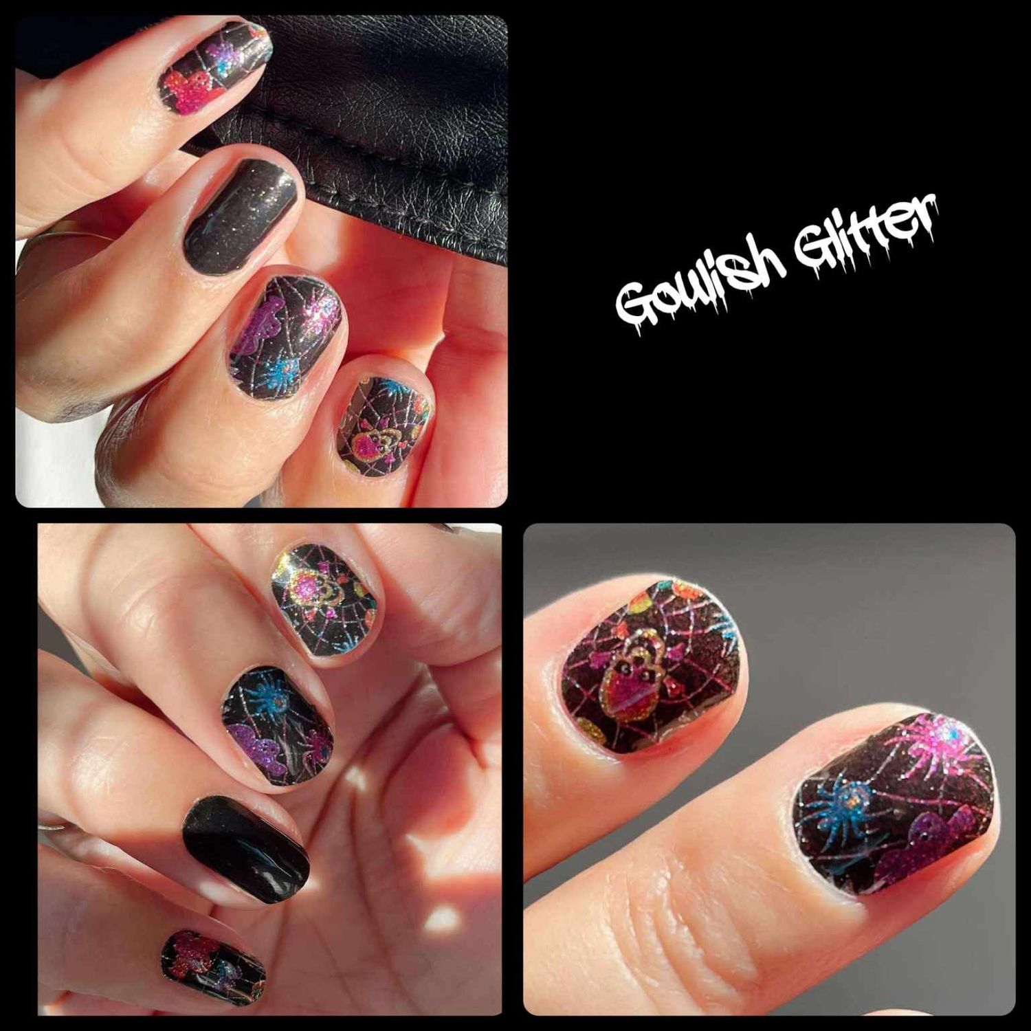 Goulish Glitter, 16-er Nagelfolie Magic Nail Wraps Goulish Glitter, 16-er Nagelfolie Magic Nail Wraps