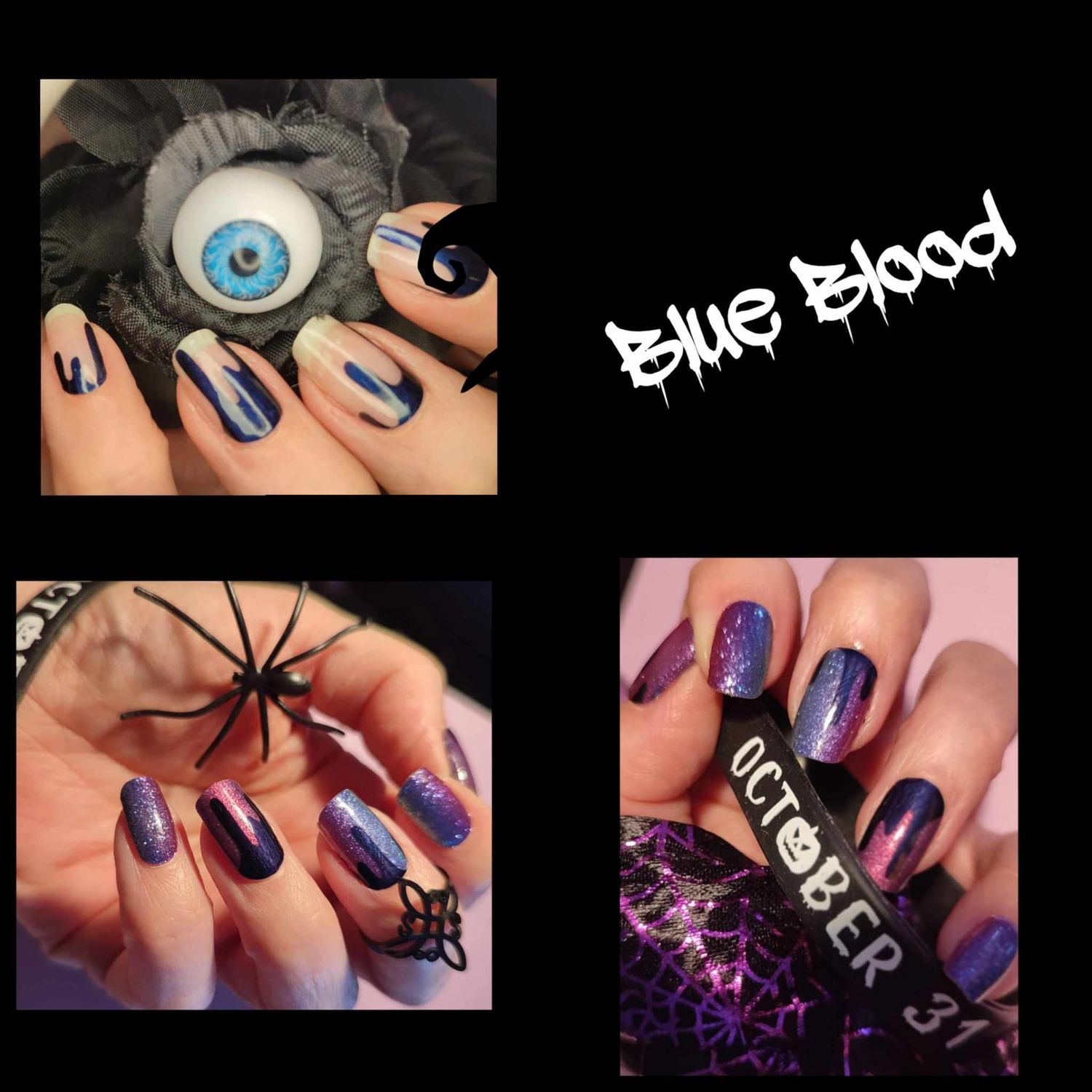 Blue Blood, Overlay, transparente 16-er Nagelfolie Magic Nail Wraps Blue Blood, Overlay, transparente 16-er Nagelfolie Magic Nail Wraps