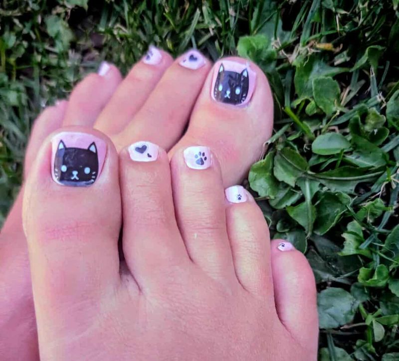 Catwalk, 16er-Fussfolie Magic Nail Wraps