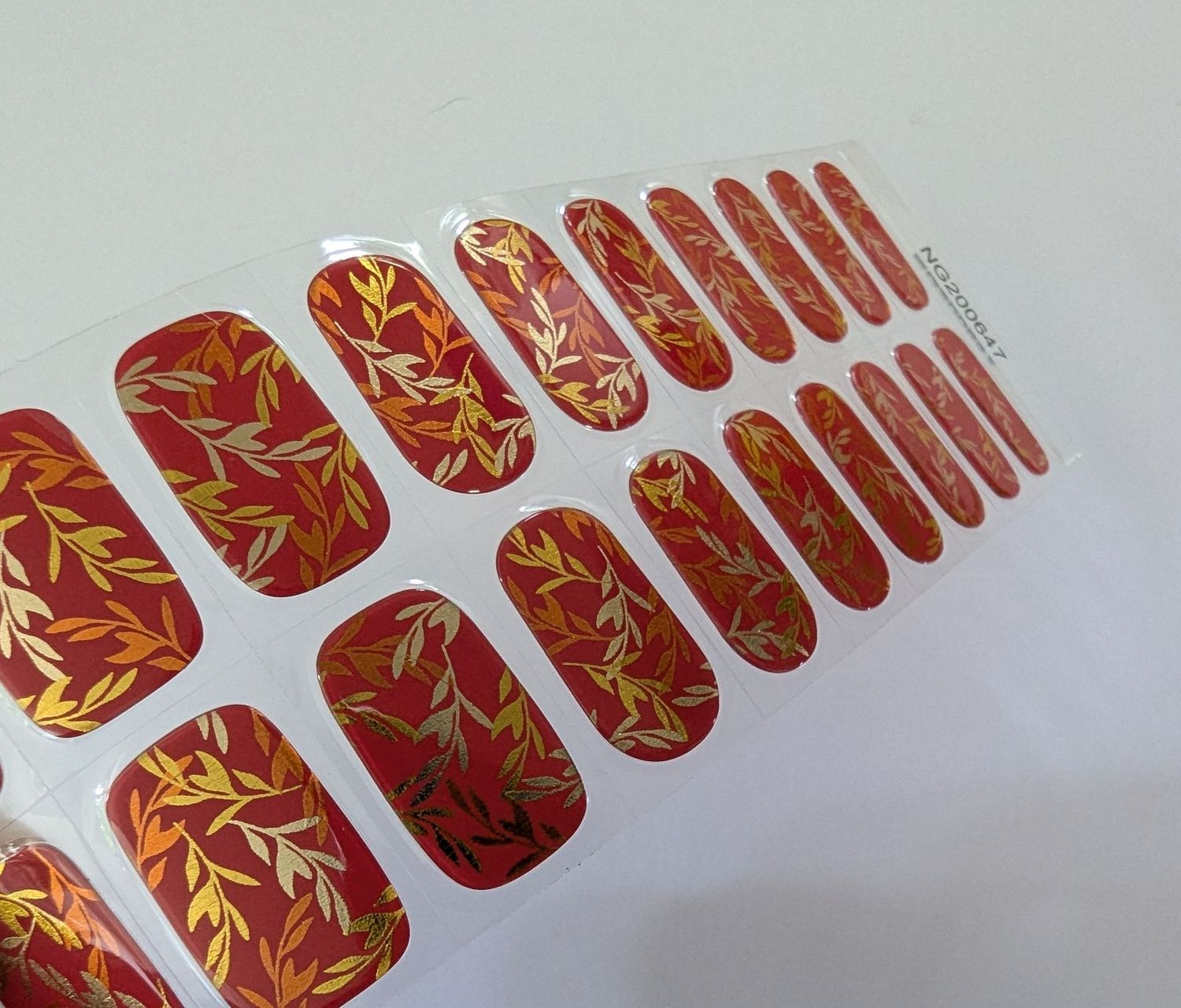 Kiona, UV-Gel-Folie, 20er-Nagelfolie Magic Nail Wraps NG200647