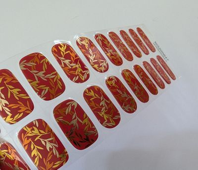 Kiona, UV-Gel-Folie, 20er-Nagelfolie Magic Nail Wraps NG200647
