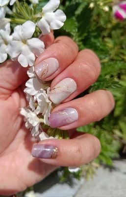 Marble Clouds, 16-er Nagelfolie Magic Nail Wraps