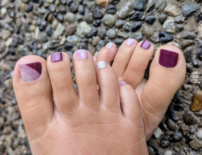 Completly Velvet, UV-Gel-Folie für Füße, 32er-Nagelfolie Magic Nail Wraps, NGF200051