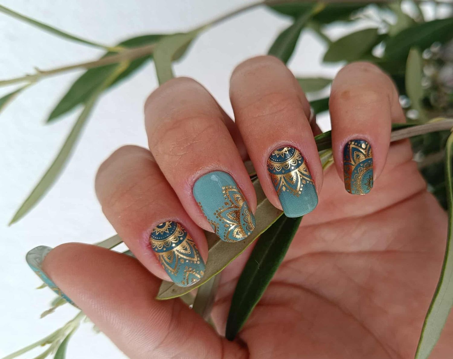 Satinka, UV-Gel-Folie, 20er-Nagelfolie Magic Nail Wraps NG200621