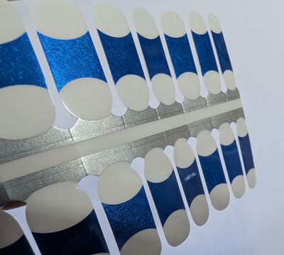 Blue Bridge, Overlay, 16-er Nagelfolie Magic Nail Wraps
