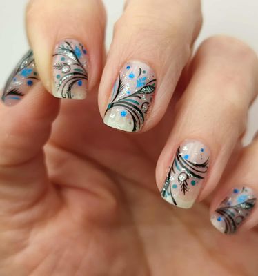 Sira, Overlay, 16er-Nagelfolie Magic Nail Wraps Exklusivdesign