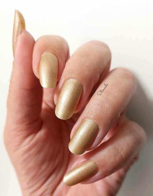 Goldrausch, Pearl-Shimmer-Finish, 16-er Nagelfolie Magic Nail Wraps