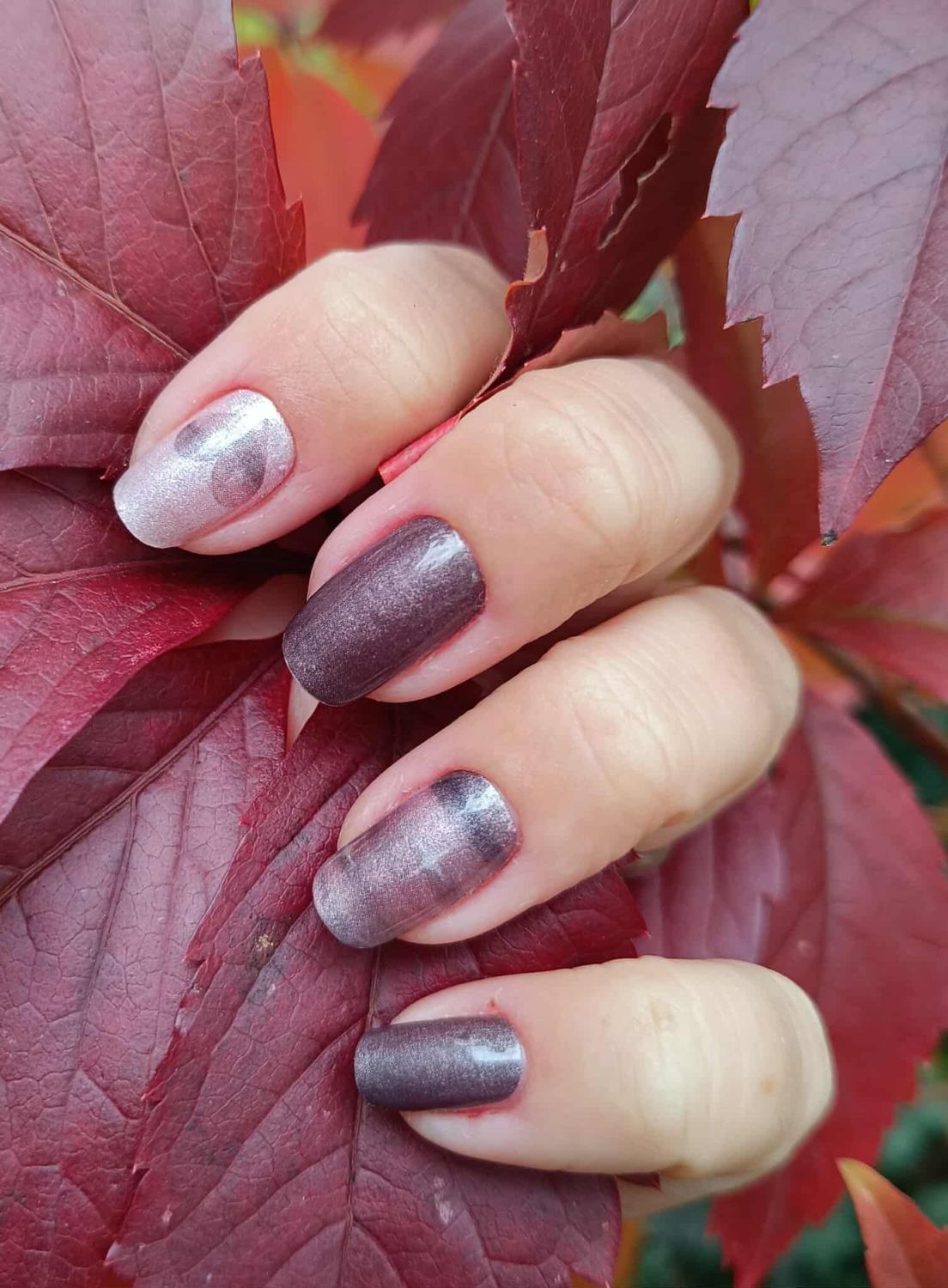 Mocca Heart, Pearl-Shimmer-Finish, 16-er Nagelfolie Magic Nail Wraps