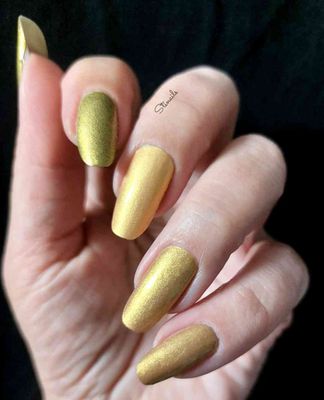 Herbstrausch, Pearl-Shimmer-Finish, 16-er Nagelfolie Magic Nail Wraps