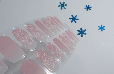 Snowflake Kiss, UV-Gel-Folie, 20er-Nagelfolie Magic Nail Wraps NG200591 Snowflake Kiss, UV-Gel-Folie, 20er-Nagelfolie Magic Nail Wraps NG200591