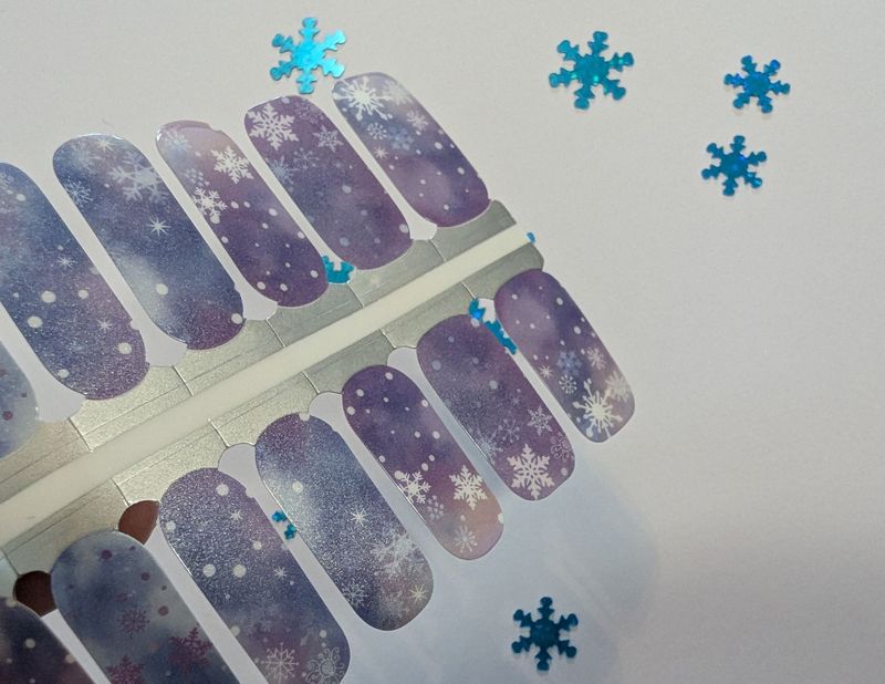 Snow Galaxy, 16-er Nagelfolie Magic Nail Wraps Snow Galaxy, 16-er Nagelfolie Magic Nail Wraps