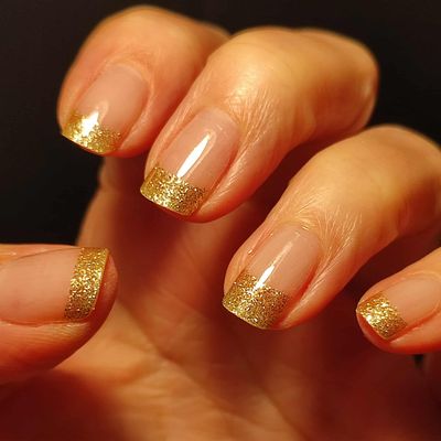Goldzauber, Overlay, transparente 16-er Nagelfolie Magic Nail Wraps