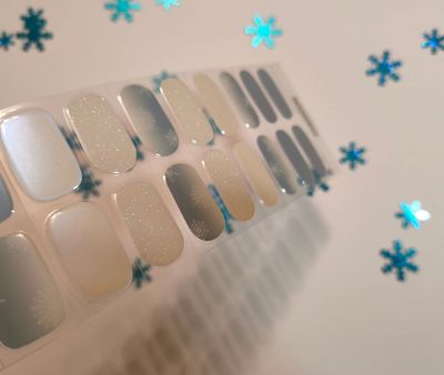 Ice Princess, UV-Gel-Folie, 20er-Nagelfolie Magic Nail Wraps NG200652 Ice Princess, UV-Gel-Folie, 20er-Nagelfolie Magic Nail Wraps NG200652
