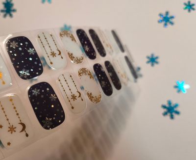 Nocturne D'Or, UV-Gel-Folie, 20er-Nagelfolie Magic Nail Wraps NG200042 Nocturne D'Or, UV-Gel-Folie, 20er-Nagelfolie Magic Nail Wraps NG200042