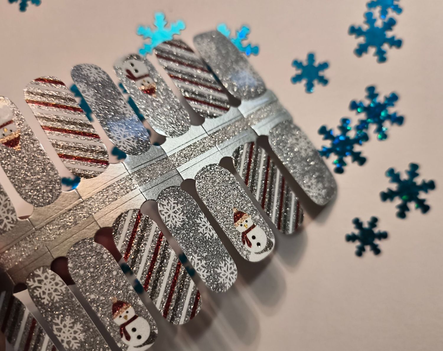 The funny Snowman, 16-er Nagelfolie Magic Nail Wraps