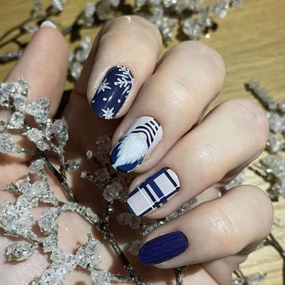 Christmas Gnomes, 16-er Nagelfolie Magic Nail Wraps Christmas Gnomes, 16-er Nagelfolie Magic Nail Wraps