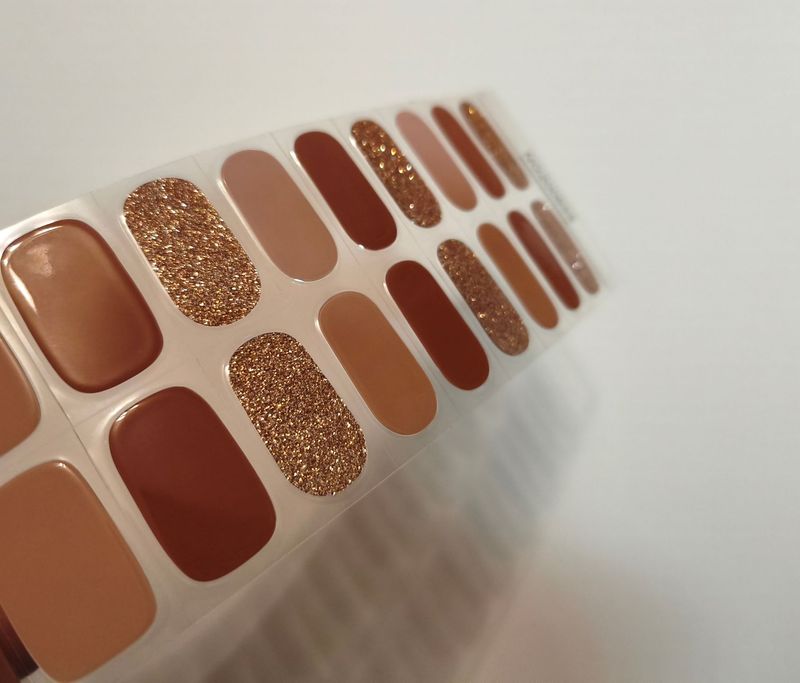 Rosewood Glow, UV-Gel-Folie, 20er-Nagelfolie Magic Nail Wraps NG200655 Rosewood Glow, UV-Gel-Folie, 20er-Nagelfolie Magic Nail Wraps NG200655