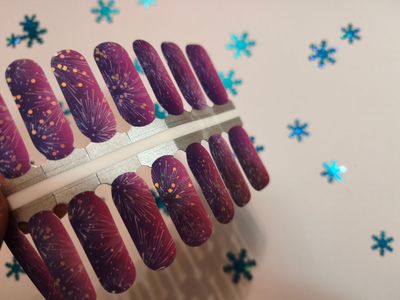 Happy New Year, 16-er Nagelfolie Magic Nail Wraps